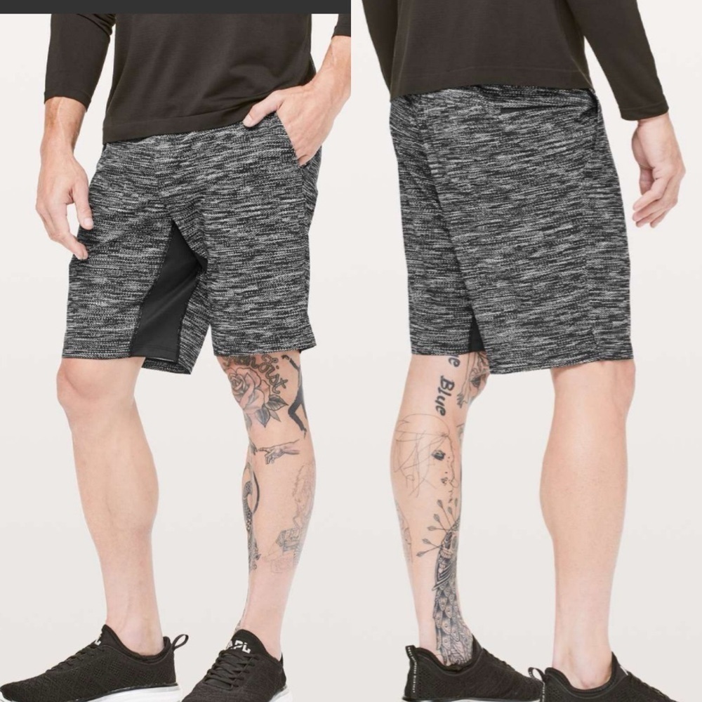 Men's Black Heather Performance Shorts
